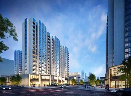 高端住宅標識導視設計案例：萬科科翡翠中央