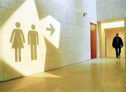 標識材料做成的創意投影，讓人忍不住點贊