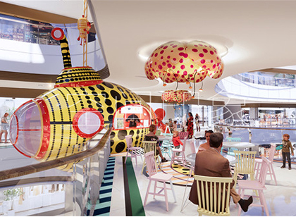 購物中心加碼兒童業態，空間標識設計這么玩引爆客流！