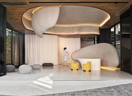 母嬰護理中心標識導視設計 給予新生兒和產婦滿滿的呵護