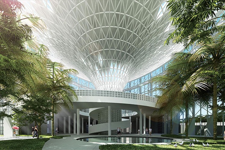 文化藝術中心，標識設計如何體現城市之美的詩性感覺？