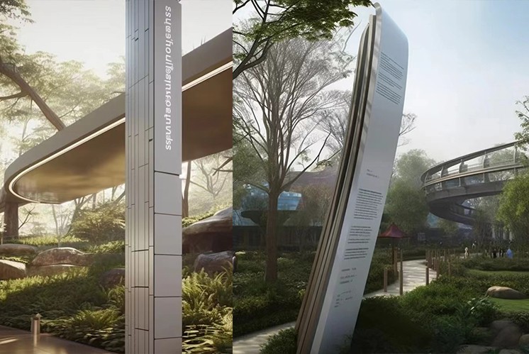 AI畫圖對標識牌設計的影響