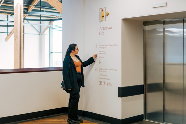 3D結構導視 |結合獨特的地理文化語言打造美觀的藝術空間導視系統