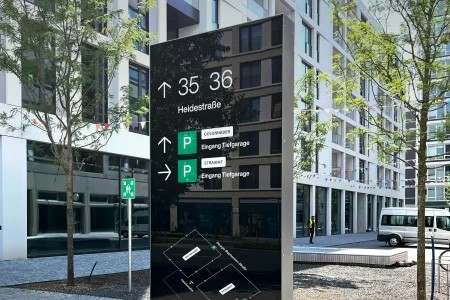 綜合性社區導視設計 | 現代工業風格的魅力